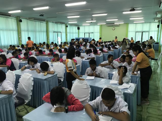 2. กิจกรรมค่ายภาษาไทย ระดับประถมศึกษาปีที่ 6 โครงการพัฒนาศักยภาพผู้เรียนในระดับการศึกษาขั้นพื้นฐาน ระยะที่ 2 เขต2