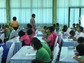 5. กิจกรรมค่ายภาษาไทย ระดับประถมศึกษาปีที่ 6 โครงการพัฒนาศักยภาพผู้เรียนในระดับการศึกษาขั้นพื้นฐาน ระยะที่ 2 เขต2