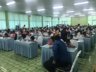 6. กิจกรรมค่ายภาษาไทย ระดับประถมศึกษาปีที่ 6 โครงการพัฒนาศักยภาพผู้เรียนในระดับการศึกษาขั้นพื้นฐาน ระยะที่ 2 เขต2