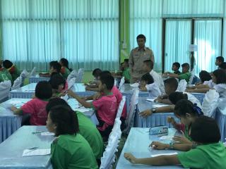 27. กิจกรรมค่ายภาษาไทย ระดับประถมศึกษาปีที่ 6 โครงการพัฒนาศักยภาพผู้เรียนในระดับการศึกษาขั้นพื้นฐาน ระยะที่ 2 เขต2