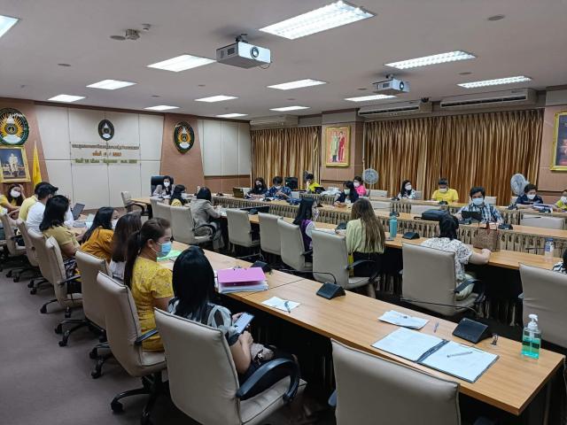 3. ประชุมเพื่อเตรียมความพร้อมรองรับการประเมินคุณภาพภายนอก ปีงบประมาณ พ.ศ. ๒๕๖๕