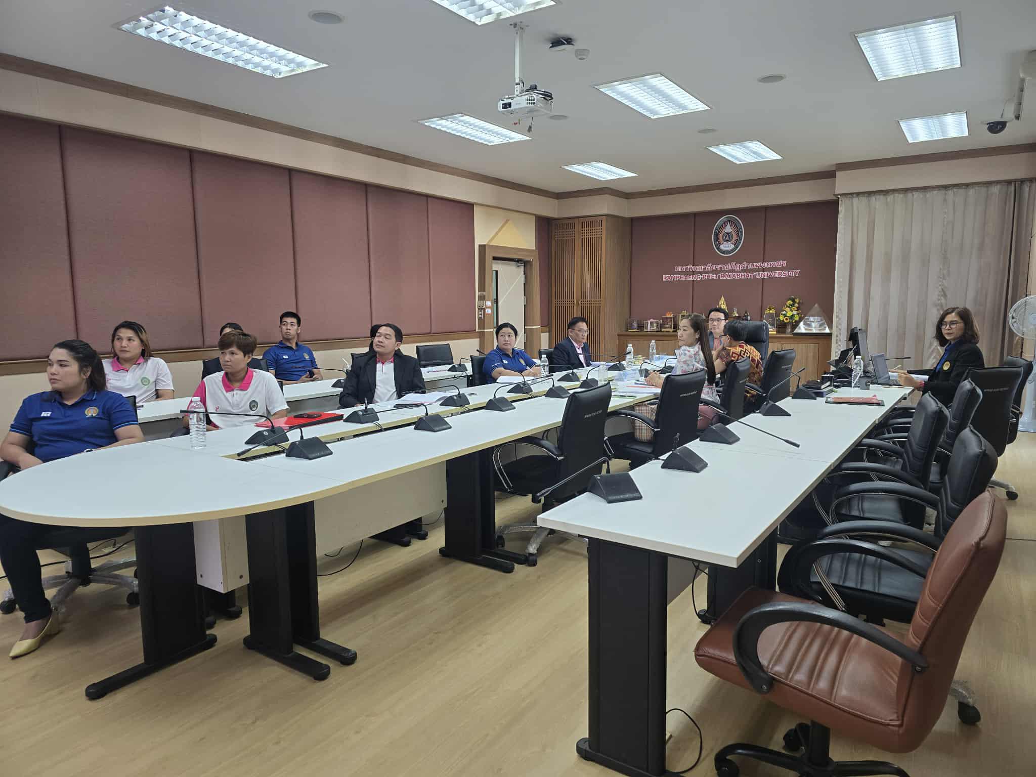 25. การตรวจประเมินคุณภาพการศึกษาภายในตามเกณฑ์ EdPEx กองนโยบายและแผน สำนักงานอธิการบดี มหาวิทยาลัยราชภัฏกำแพงเพชร ประจำปีการศึกษา 2567