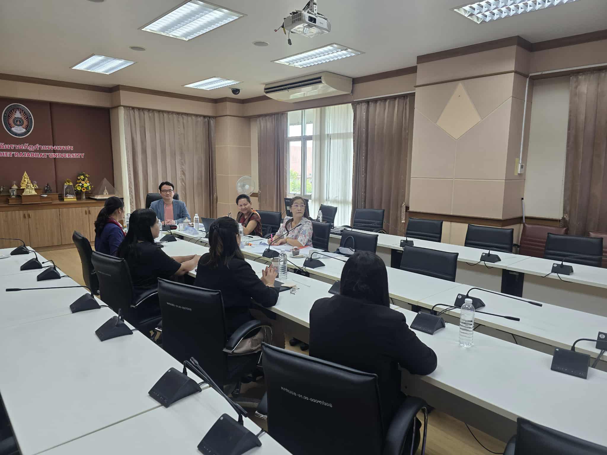 31. การตรวจประเมินคุณภาพการศึกษาภายในตามเกณฑ์ EdPEx กองนโยบายและแผน สำนักงานอธิการบดี มหาวิทยาลัยราชภัฏกำแพงเพชร ประจำปีการศึกษา 2567