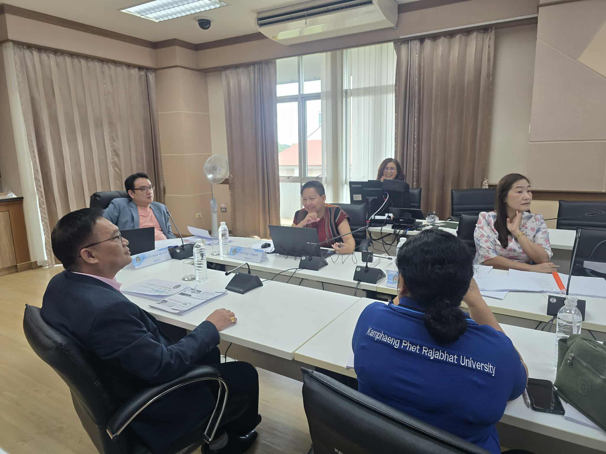 37. การตรวจประเมินคุณภาพการศึกษาภายในตามเกณฑ์ EdPEx กองนโยบายและแผน สำนักงานอธิการบดี มหาวิทยาลัยราชภัฏกำแพงเพชร ประจำปีการศึกษา 2567