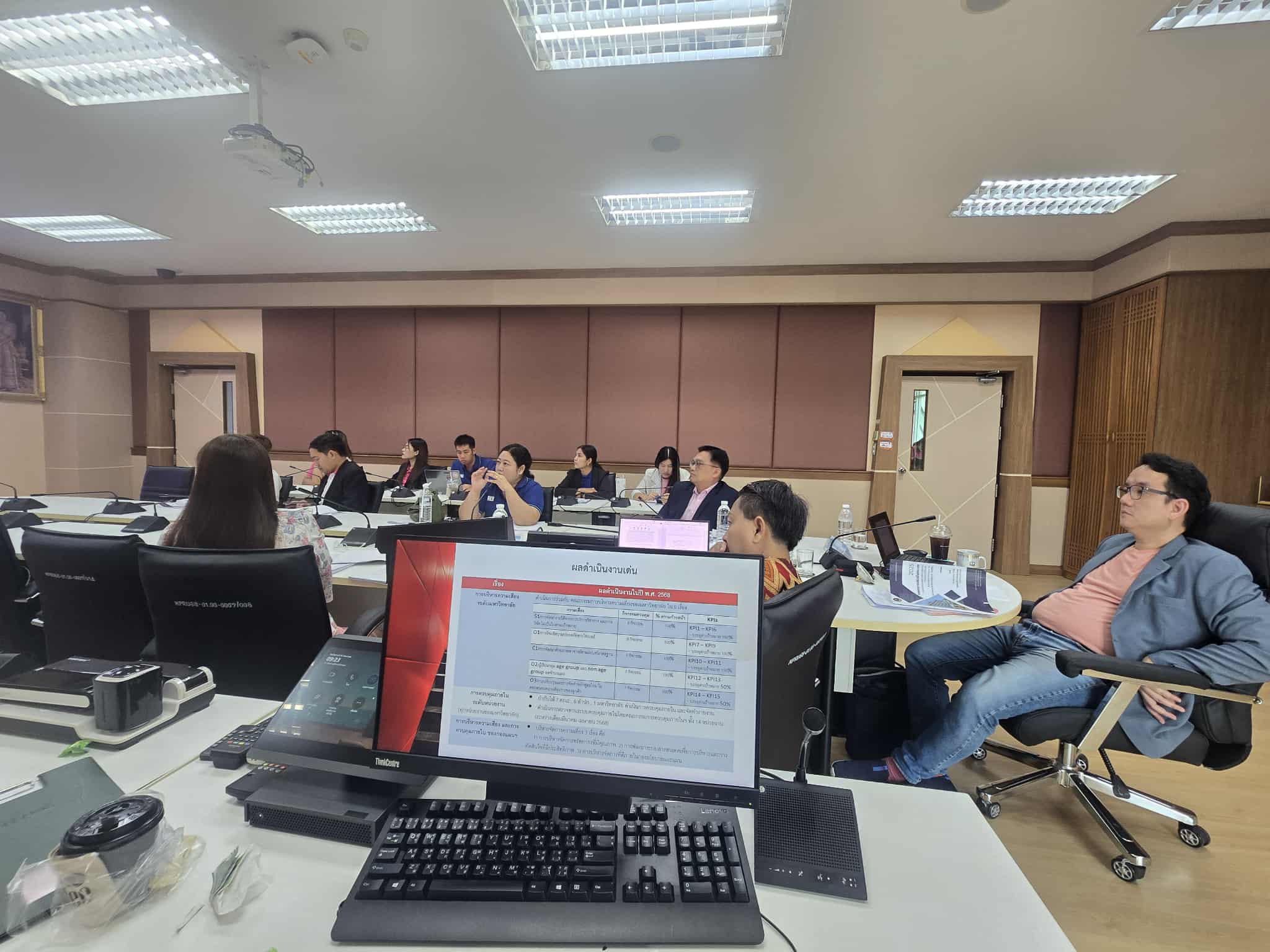 44. การตรวจประเมินคุณภาพการศึกษาภายในตามเกณฑ์ EdPEx กองนโยบายและแผน สำนักงานอธิการบดี มหาวิทยาลัยราชภัฏกำแพงเพชร ประจำปีการศึกษา 2567