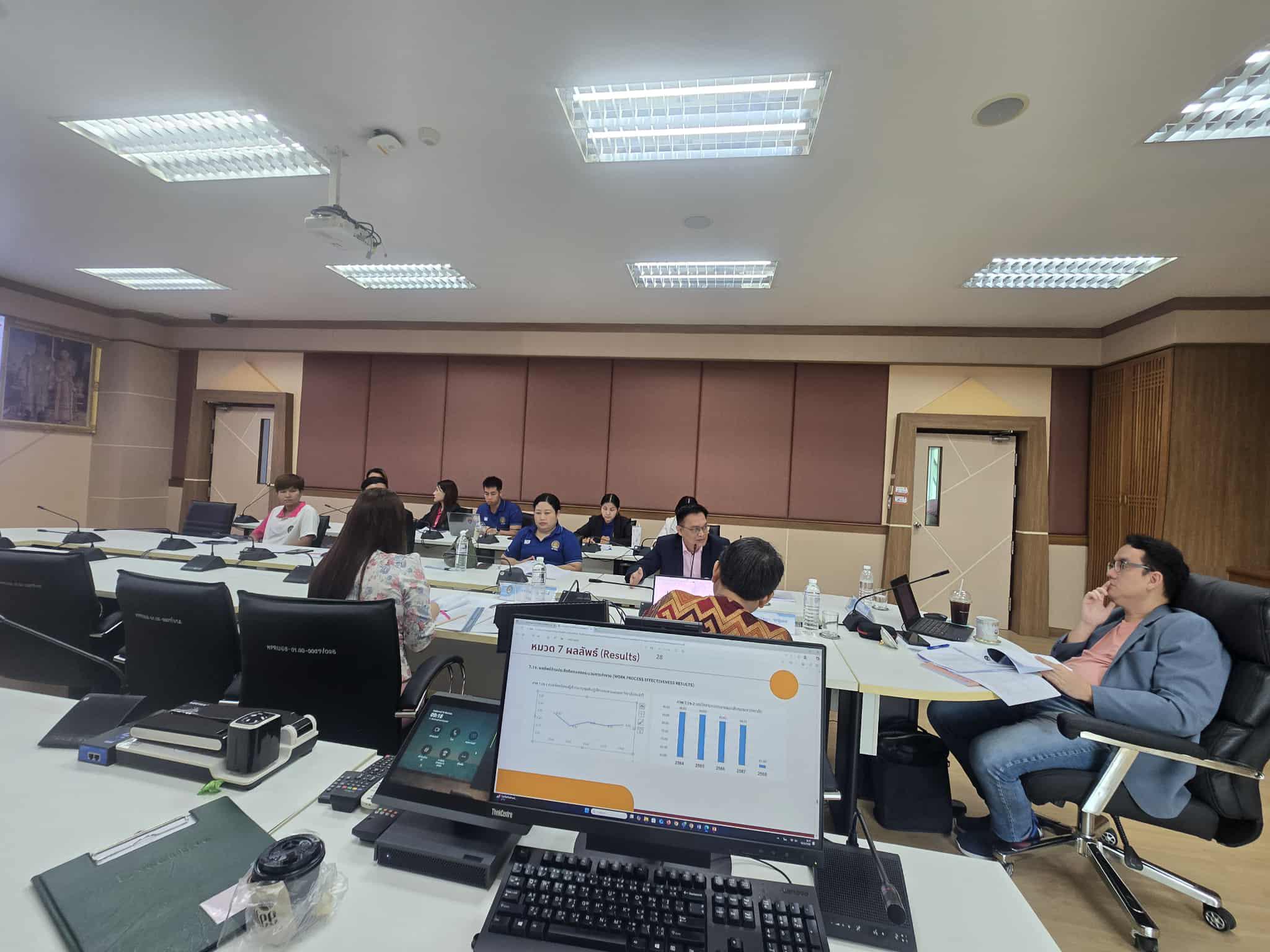 46. การตรวจประเมินคุณภาพการศึกษาภายในตามเกณฑ์ EdPEx กองนโยบายและแผน สำนักงานอธิการบดี มหาวิทยาลัยราชภัฏกำแพงเพชร ประจำปีการศึกษา 2567