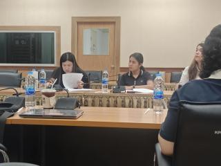 3. งานมาตรฐานและประกันคุณภาพ ประชุมร่วมกองนโยบายและแผน สำนักงานอธิการบดี ครั้งที่ 3/2568