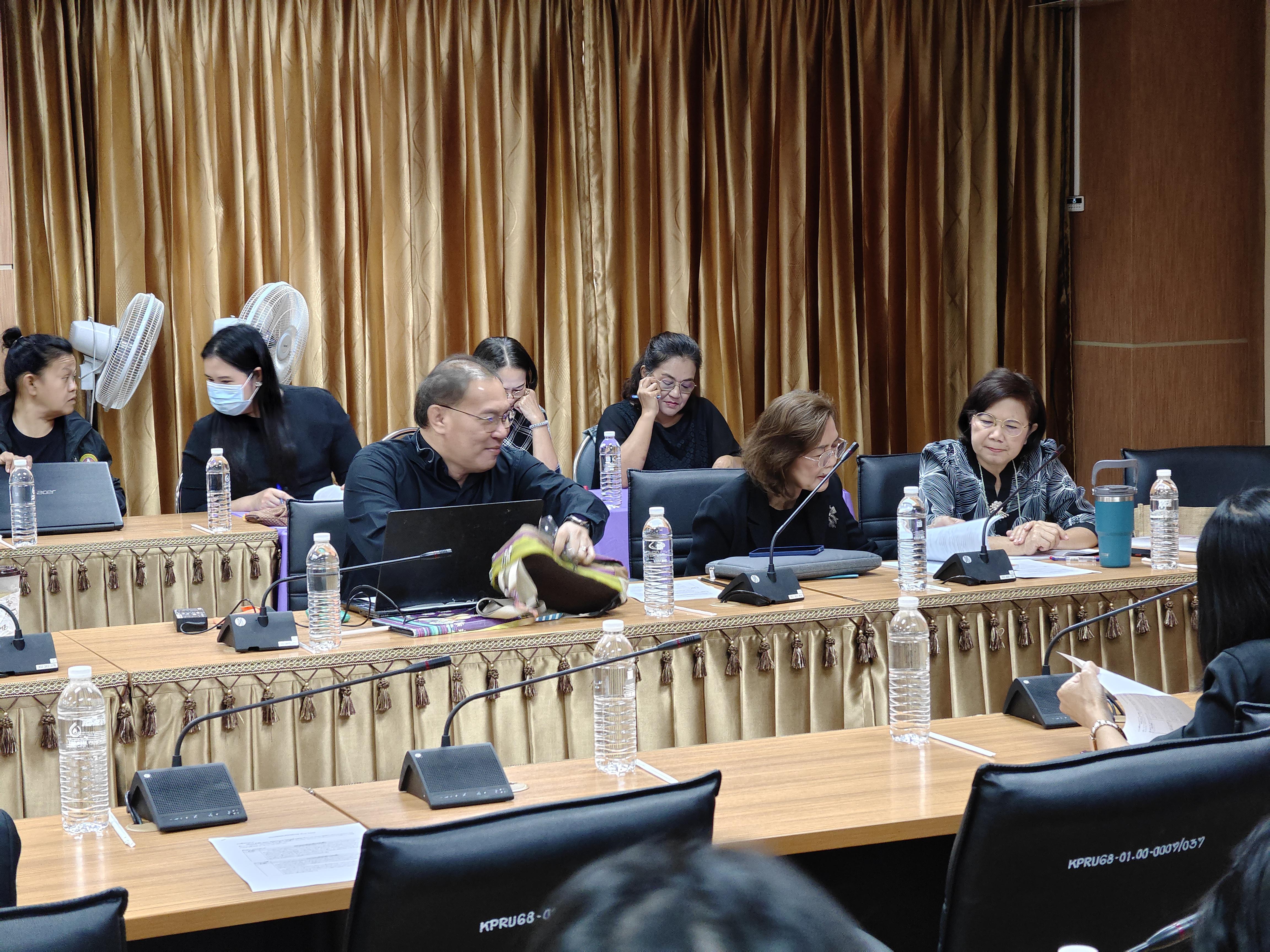 12. กองนโยบายและแผน มรภ.กำแพงเพชร จัดอบรมเชิงปฏิบัติการ EdPEx เจาะลึกหมวด 3, 4, 6 และ 7 มุ่งยกระดับคุณภาพการศึกษาสู่มาตรฐานสากล