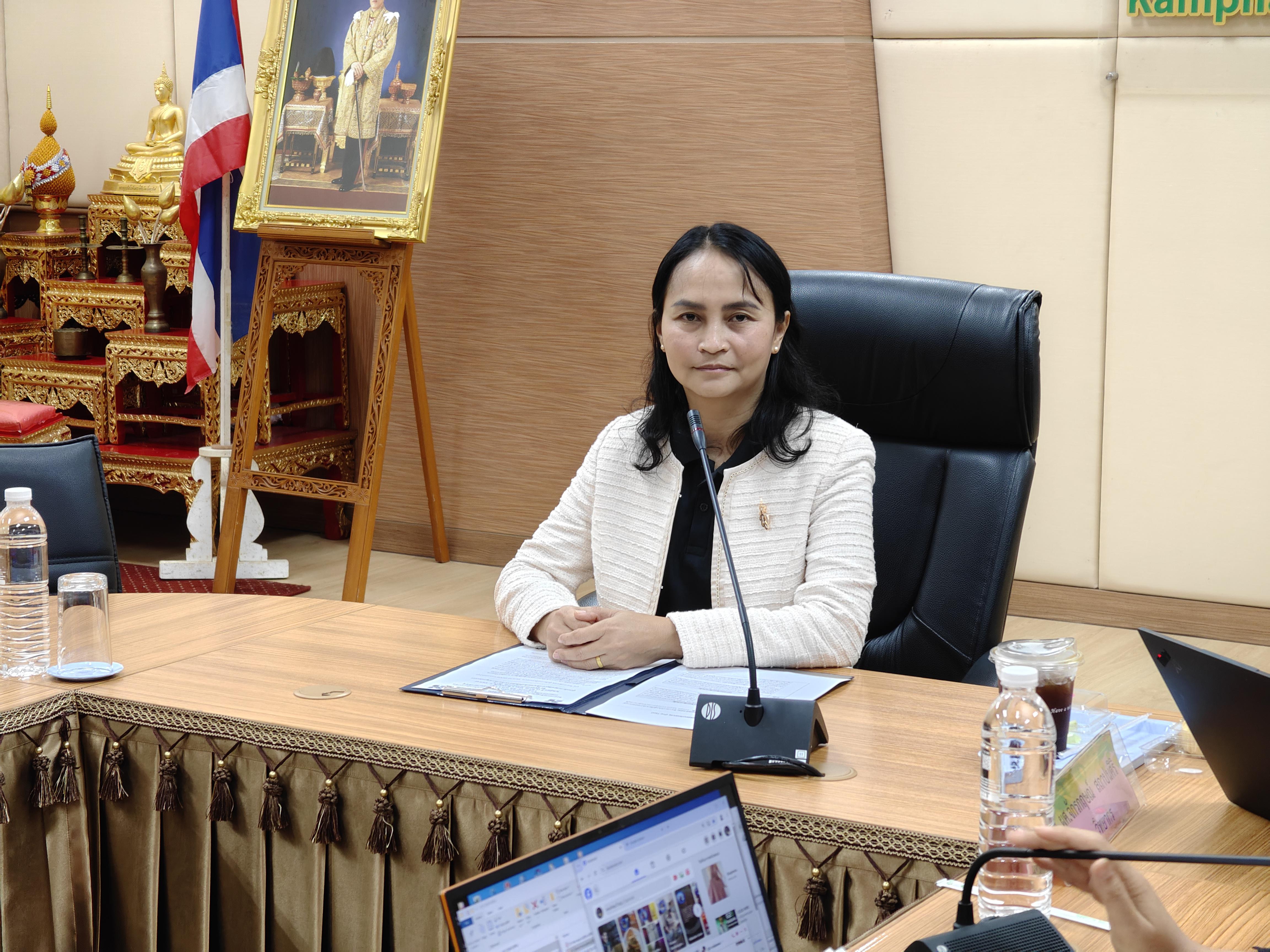 22. กองนโยบายและแผน มรภ.กำแพงเพชร จัดอบรมเชิงปฏิบัติการ EdPEx เจาะลึกหมวด 3, 4, 6 และ 7 มุ่งยกระดับคุณภาพการศึกษาสู่มาตรฐานสากล