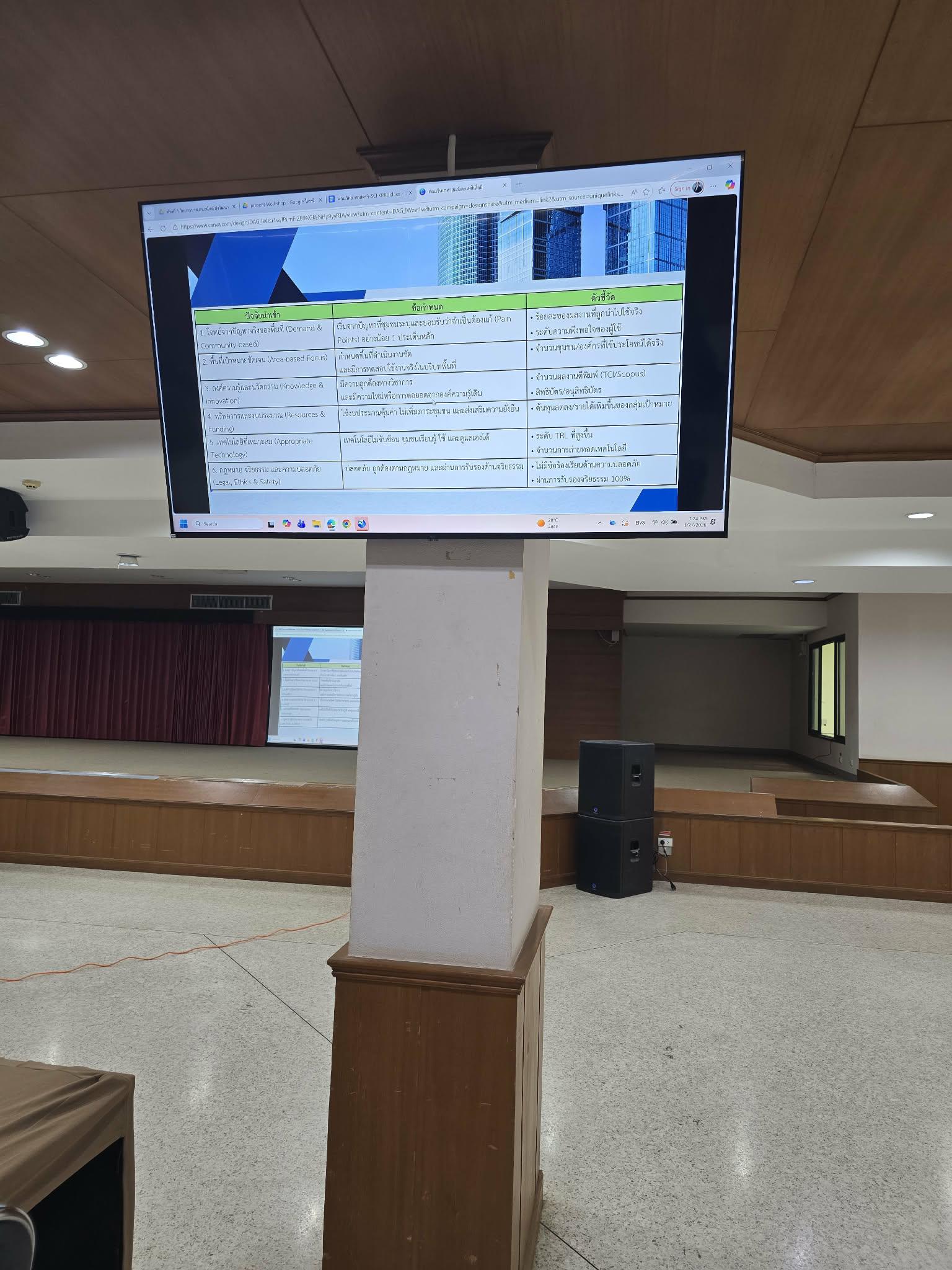 94. มรภ.กำแพงเพชร เดินหน้ายกระดับคุณภาพการศึกษา จัดอบรมเชิงปฏิบัติการ EdPEx หมวด 6 มุ่งเน้นการออกแบบกระบวนการทำงานและหลักสูตรสู่ความเป็นเลิศ