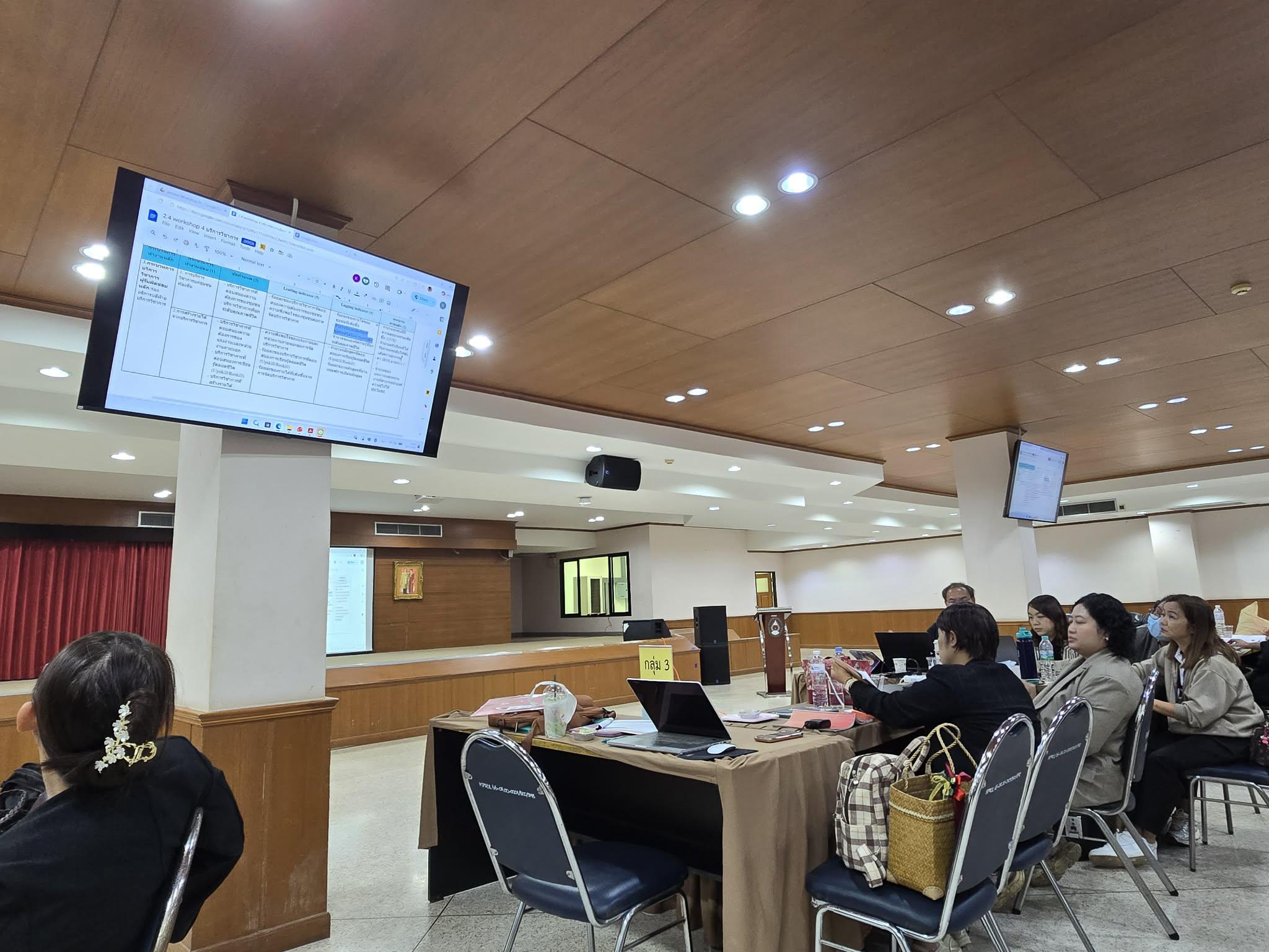 113. มรภ.กำแพงเพชร เดินหน้ายกระดับคุณภาพการศึกษา จัดอบรมเชิงปฏิบัติการ EdPEx หมวด 6 มุ่งเน้นการออกแบบกระบวนการทำงานและหลักสูตรสู่ความเป็นเลิศ