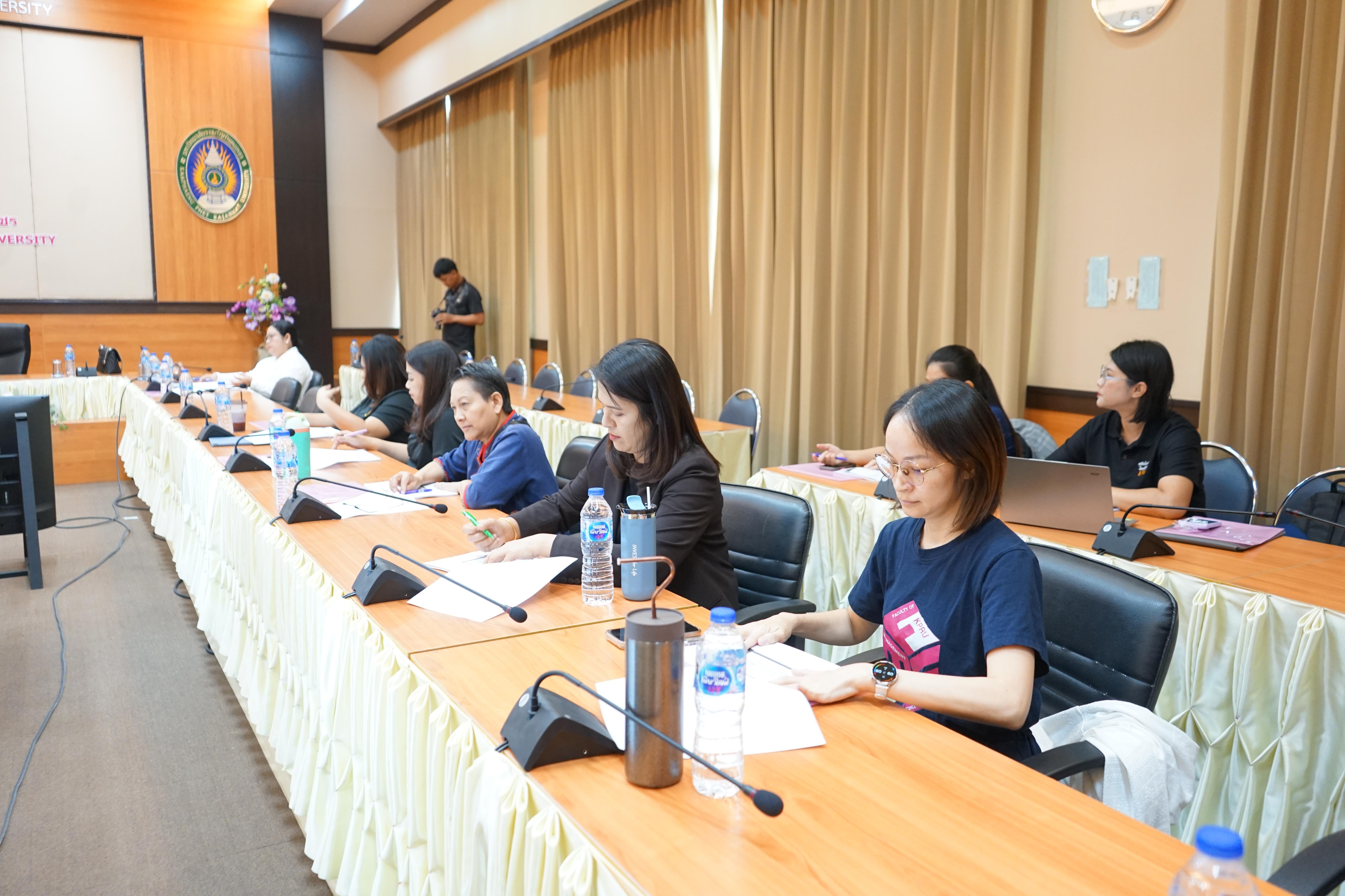 33. มรภ.กำแพงเพชร จัดอบรมระบบการควบคุมภายใน มุ่งยกระดับธรรมาภิบาลในองค์กร